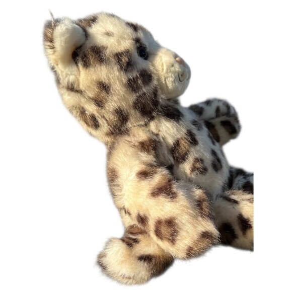 Build A Bear Sparkle Snow Leopard Plush Tinsel Fur Stuffed Support Pet Toy - Picture 3 of 16